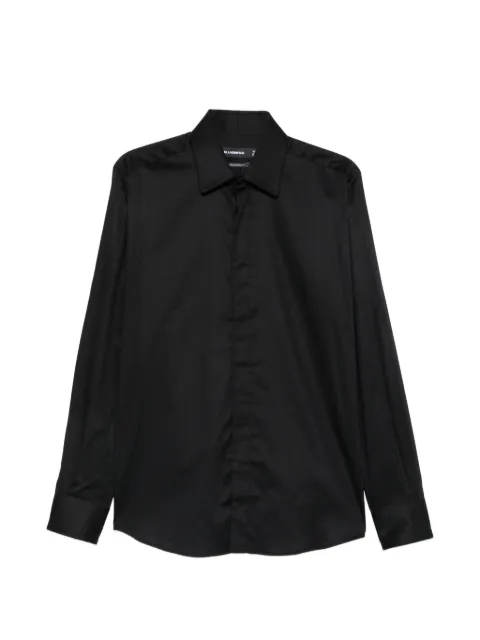 Karl Lagerfeld concealed-front shirt