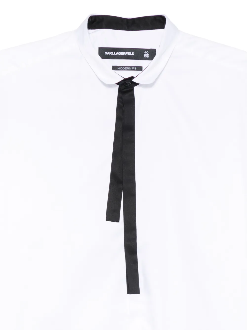 Karl Lagerfeld Linnen overhemd Wit