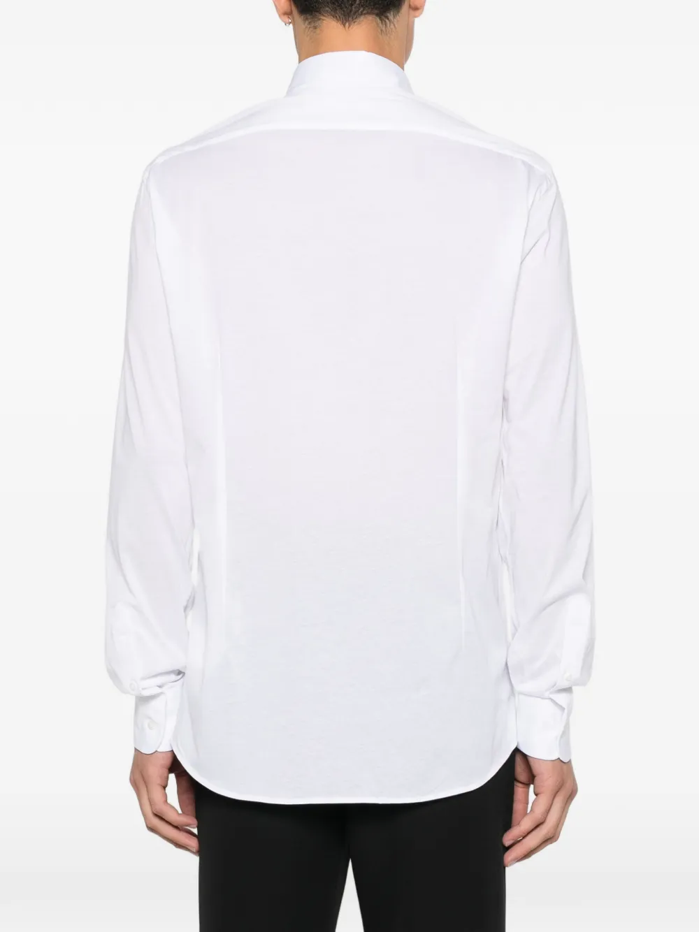 Karl Lagerfeld Modern Fit overhemd met knoopsluiting Wit