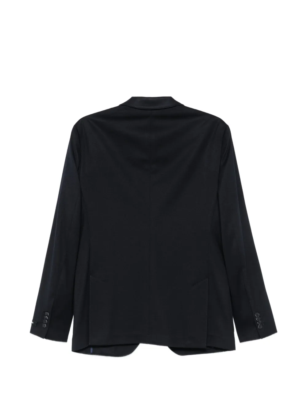 Karl Lagerfeld Smart single-breasted notch-lapels blazer Zwart
