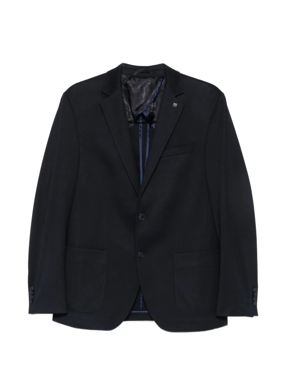 Karl Lagerfeld Smart single-breasted notch-lapels blazer - Nero