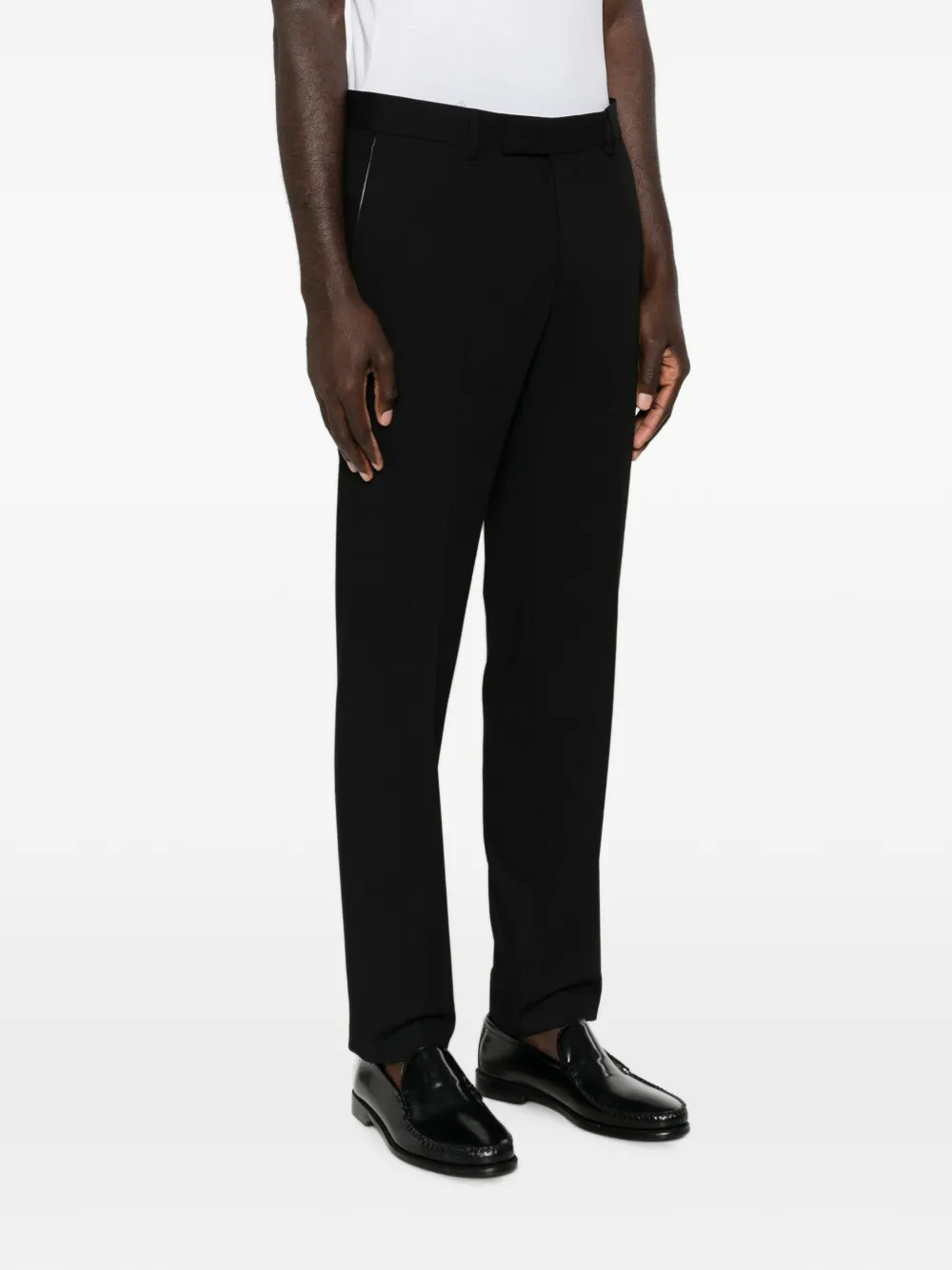 Karl Lagerfeld Edge broek Zwart