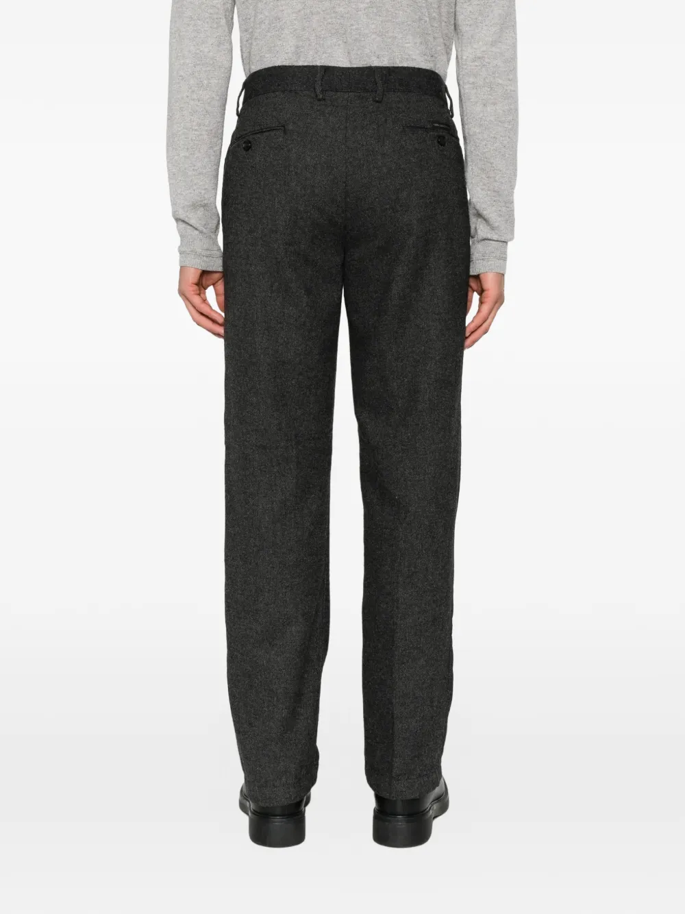 Karl Lagerfeld KL-Clifford pleated trousers Grijs