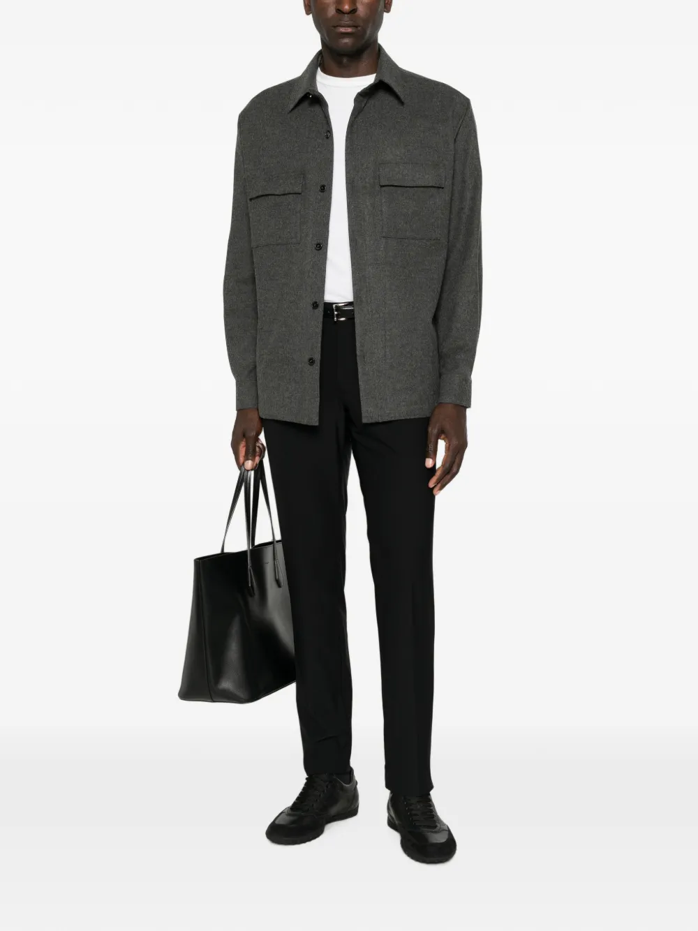 Karl Lagerfeld Crown trousers Zwart