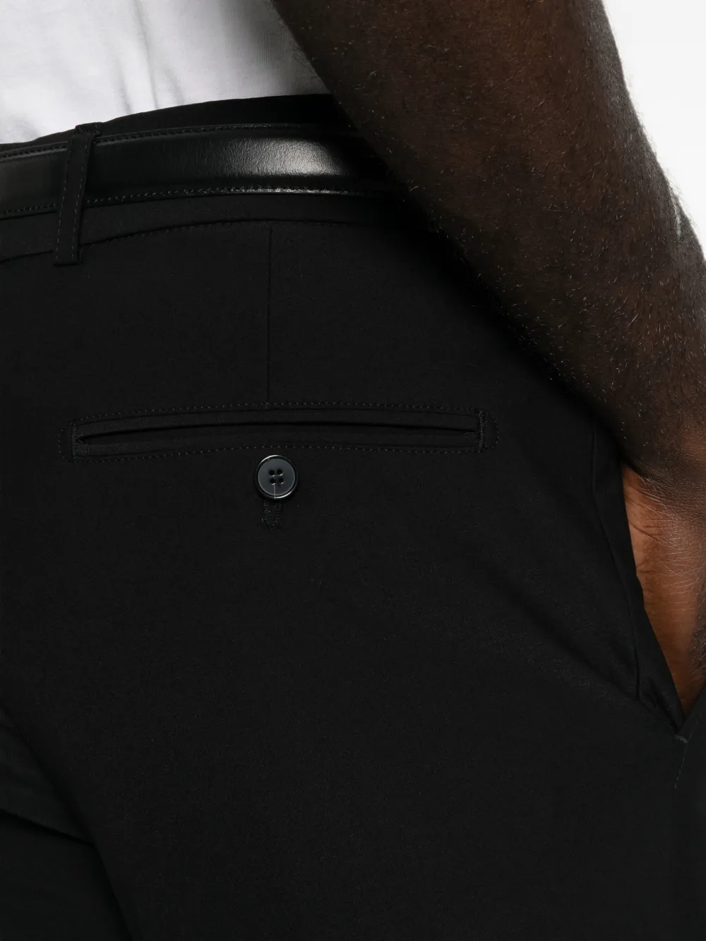 Karl Lagerfeld Crown trousers Zwart