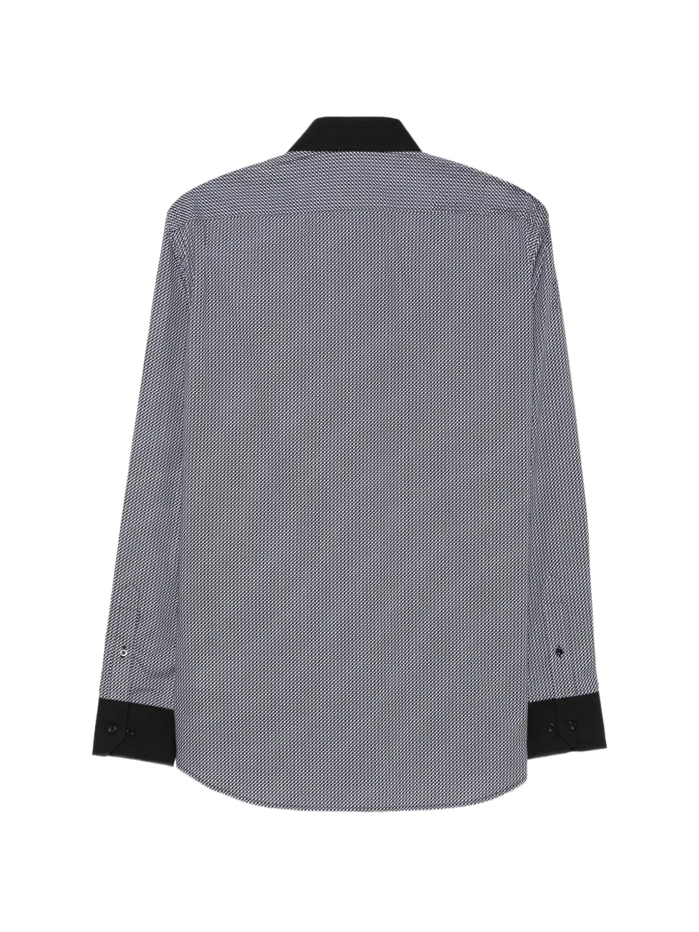 Karl Lagerfeld Overhemd met geometrische print Zwart