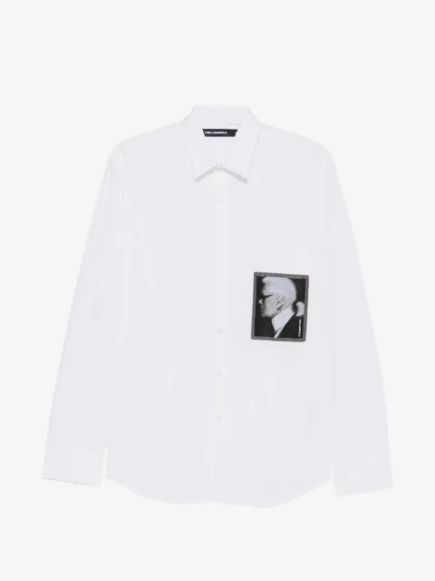Karl Lagerfeld Hemd mit grafischem Print