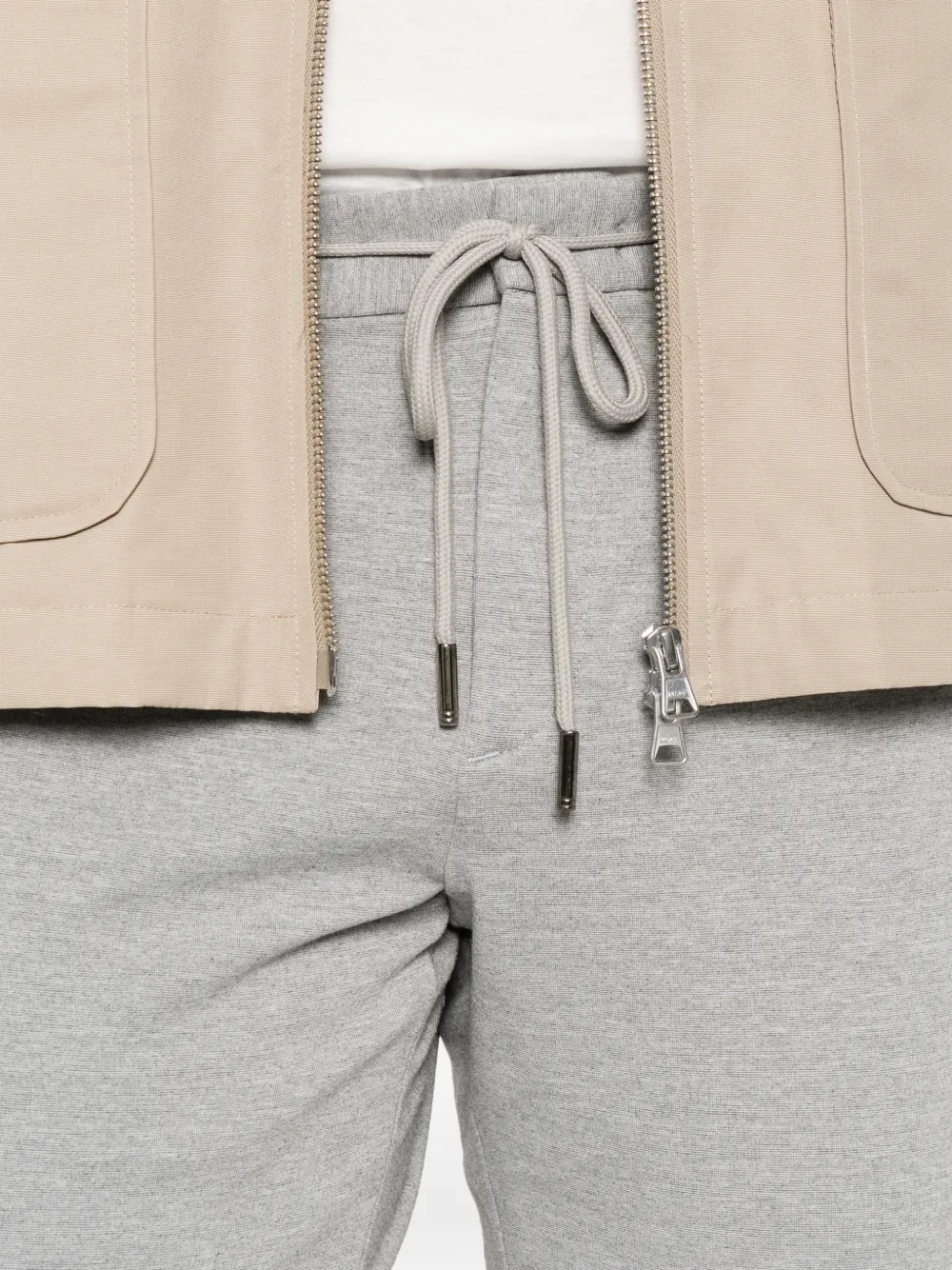 Karl Lagerfeld Trainingsbroek met trekkoord Grijs
