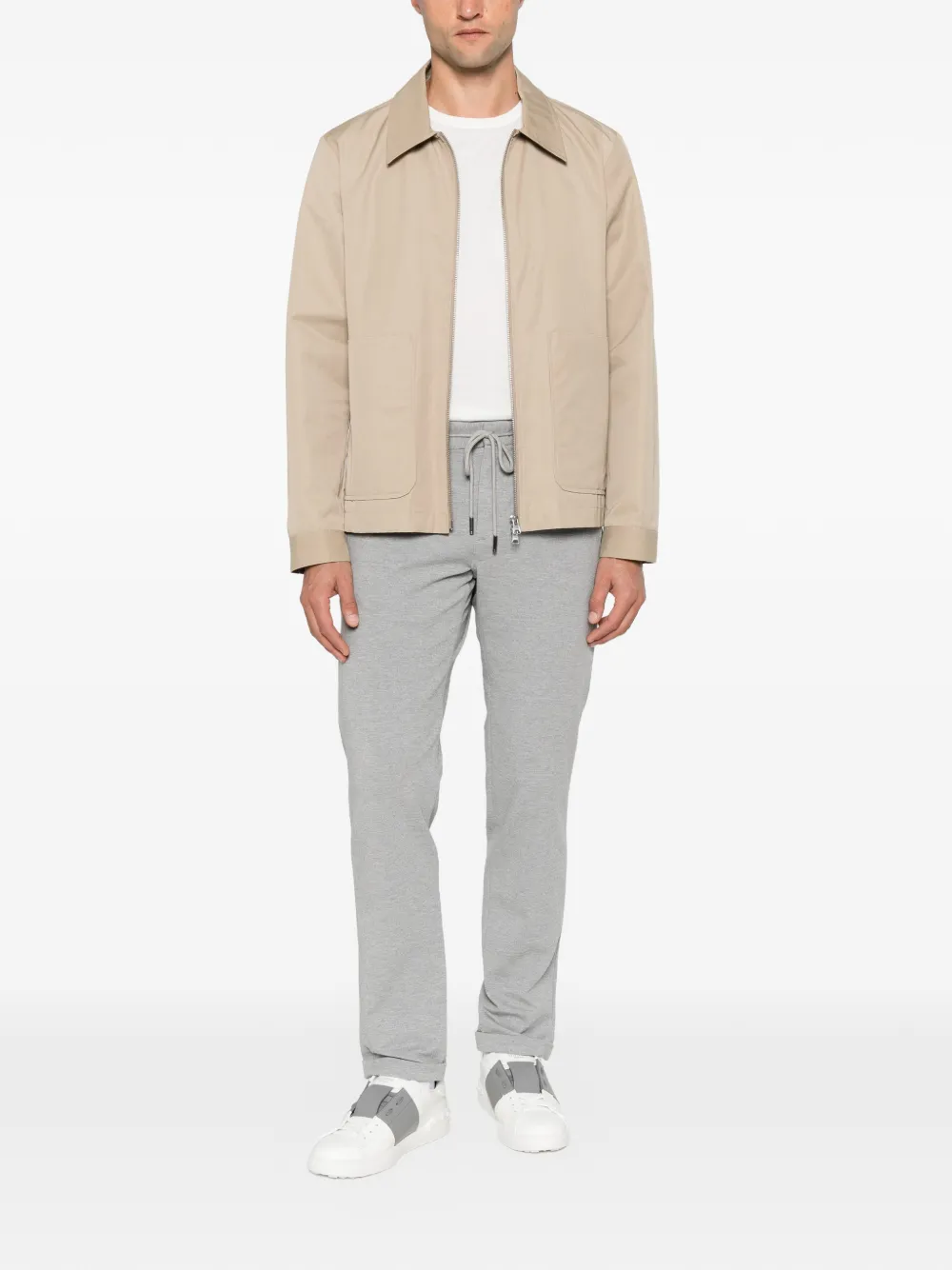 Karl Lagerfeld Trainingsbroek met trekkoord Grijs