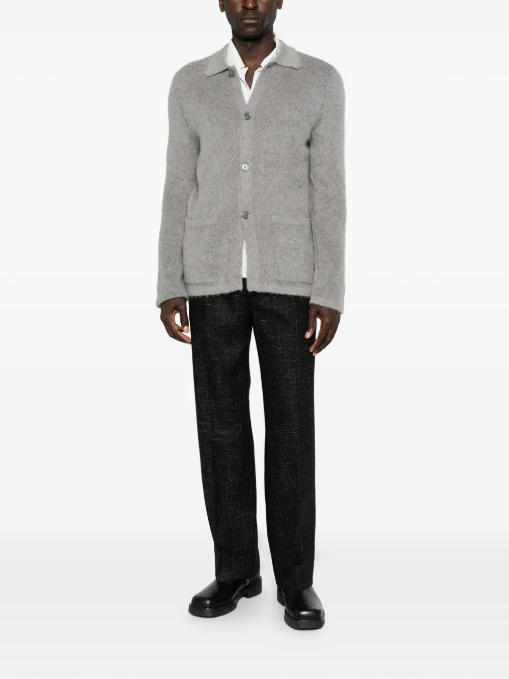 Karl Lagerfeld Straight plooibroek Zwart