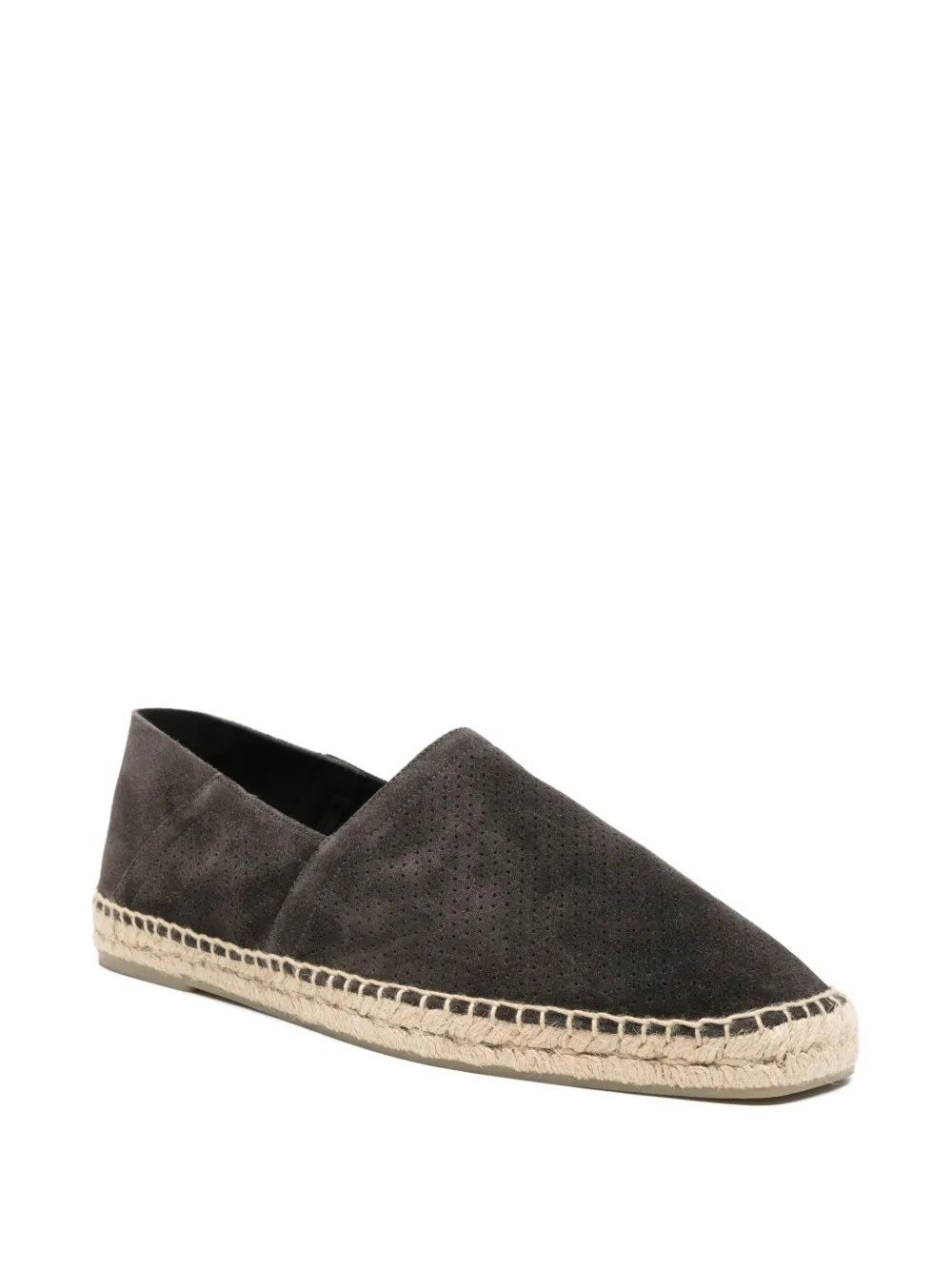TOM FORD perforated-suede espadrilles Grijs