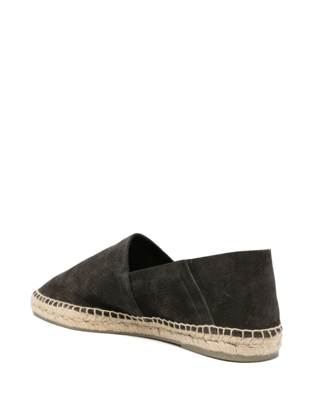 TOM FORD perforated-suede espadrilles Grijs