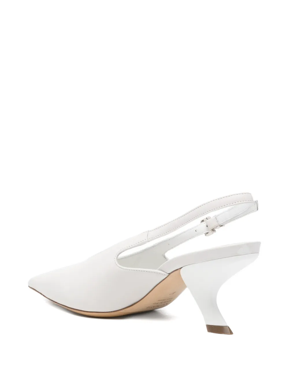 Vic Matie pointed-toe slingback pumps Wit