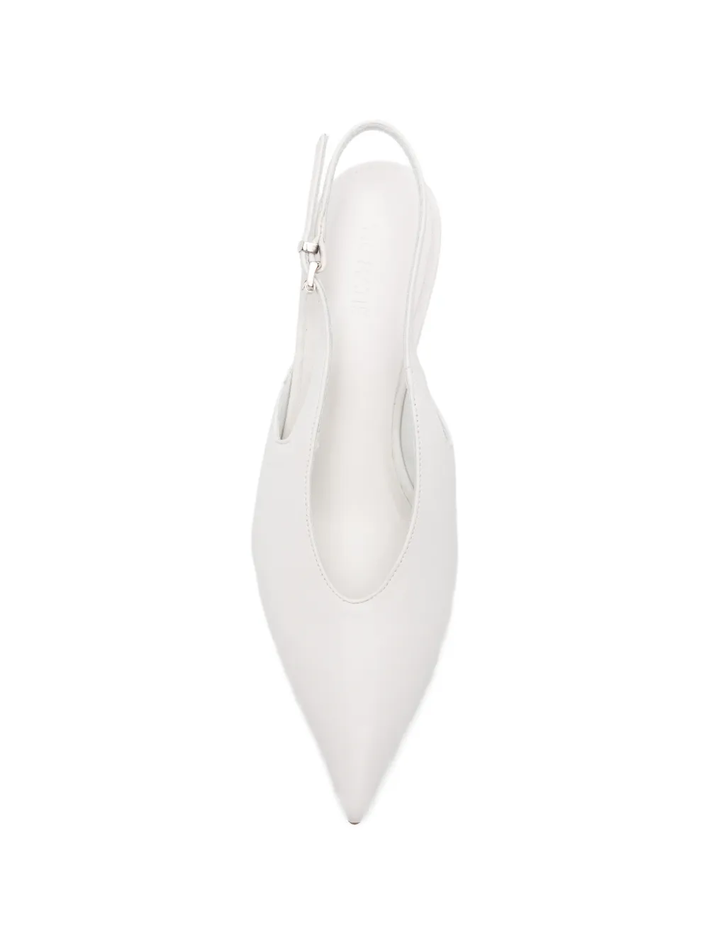 Vic Matie pointed-toe slingback pumps Wit