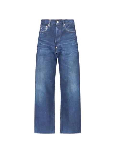 Junya Watanabe MAN faded-effect jeans