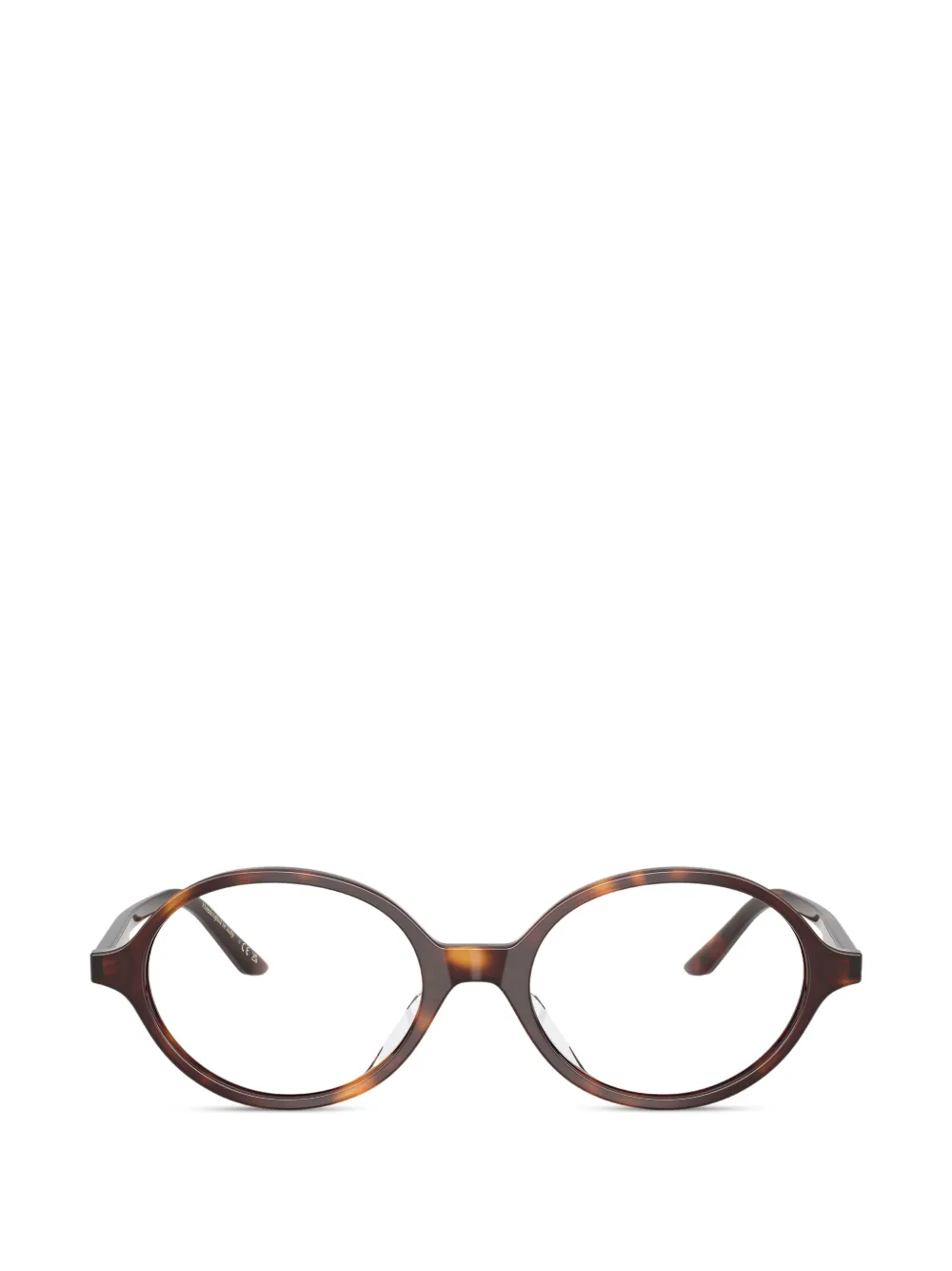 Oliver Peoples 2000RX round-frame glasses - Marrone