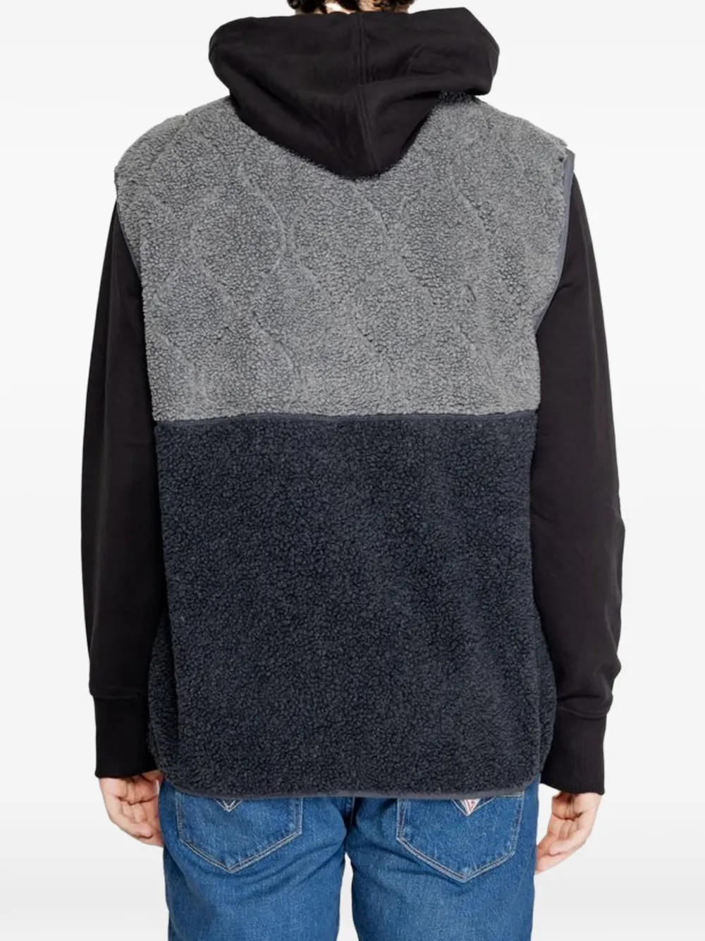 Tommy Jeans Bodywarmer met vlakken Grijs