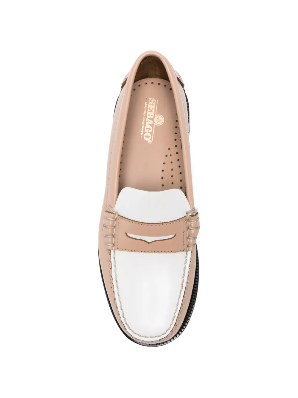 Sebago penny-strap loafers Beige