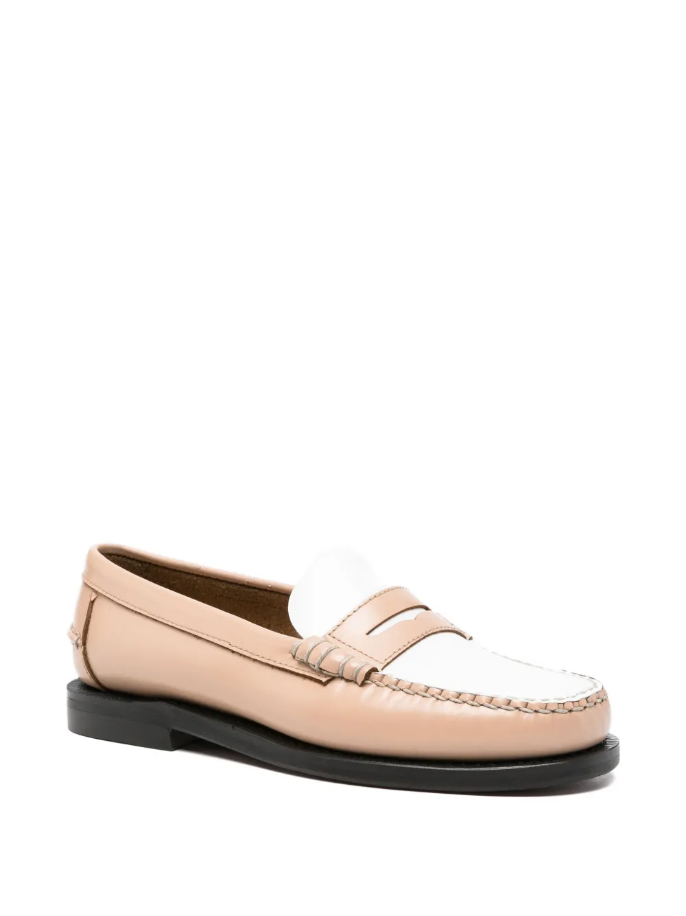 Sebago penny-strap loafers Beige