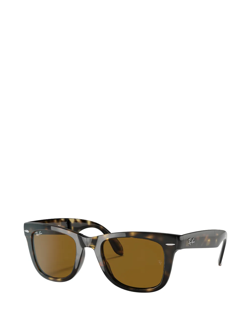 Ray-Ban Opklapbare Wayfarer zonnebril Bruin
