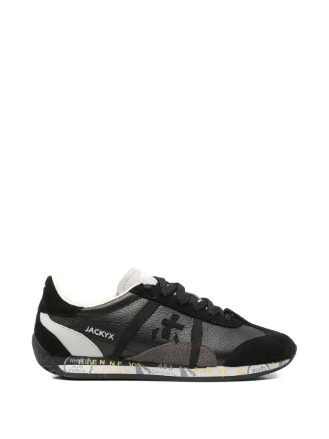Premiata JackyX logo-patch sneakers