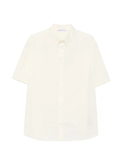 Études Studio button-down short-sleeve cotton shirt