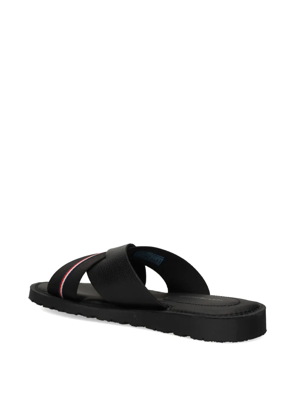 Tommy Hilfiger criss-cross strap sandals Zwart