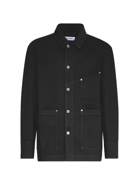 Études Studio Worker rivet-detailed patch-pocket jacket