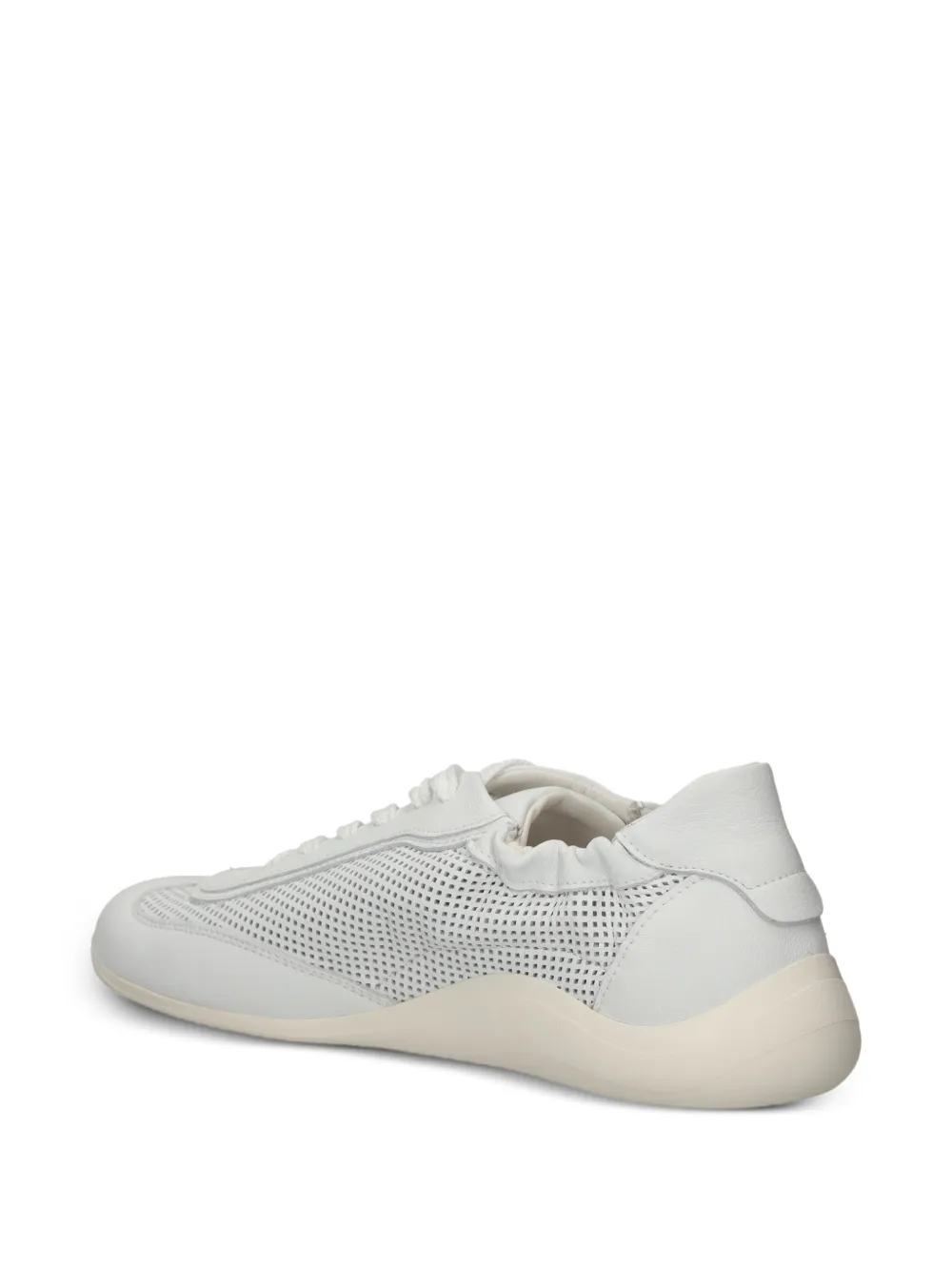 Vic Matie perforated elasticated-ankle sneakers Wit