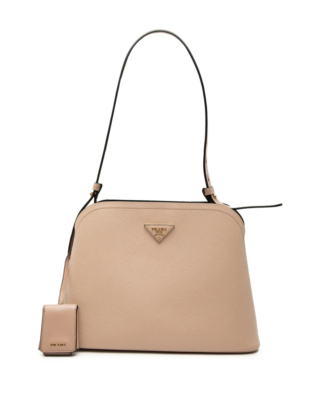 Prada Pre-Owned 2013-2025 Small Saffiano Cuir Matinee satchel - Marrone