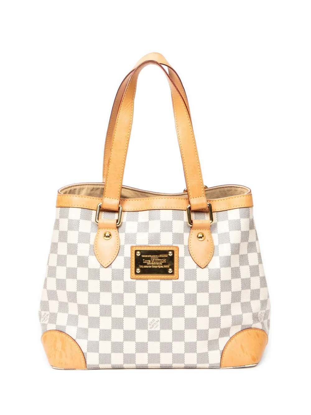 Louis Vuitton Pre-Owned Damier Azur Hampstead PM tote bag - Bianco
