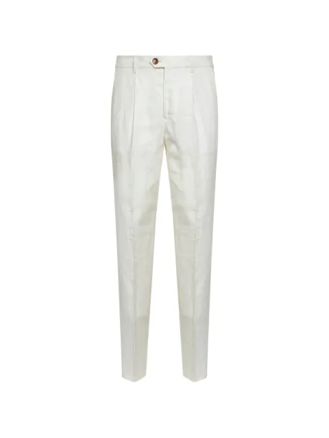 Brunello Cucinelli pleated tapered-leg trousers