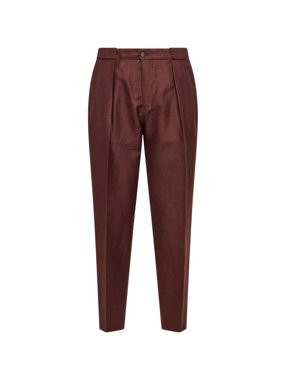 Briglia 1949 Portobello pleated trousers - Marrone