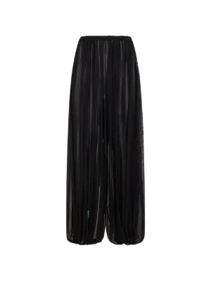 Comme Des Garçons プリーツ パンツ | ブラック | FARFETCH JP