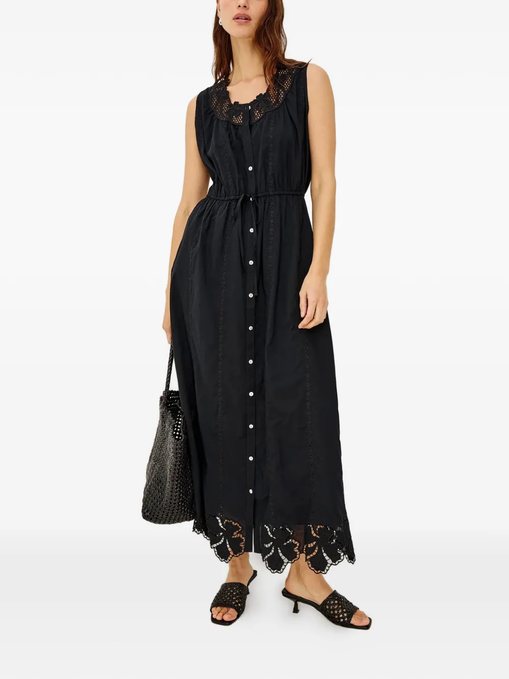 Rails Lorina maxi dress - Nero