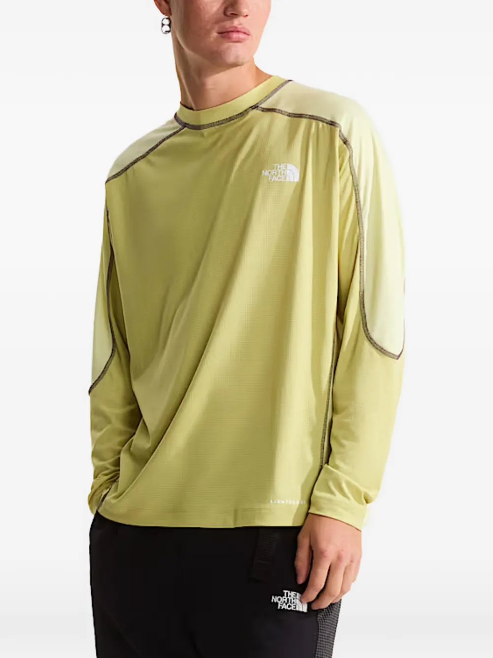 The North Face T-shirt met logoprint Geel