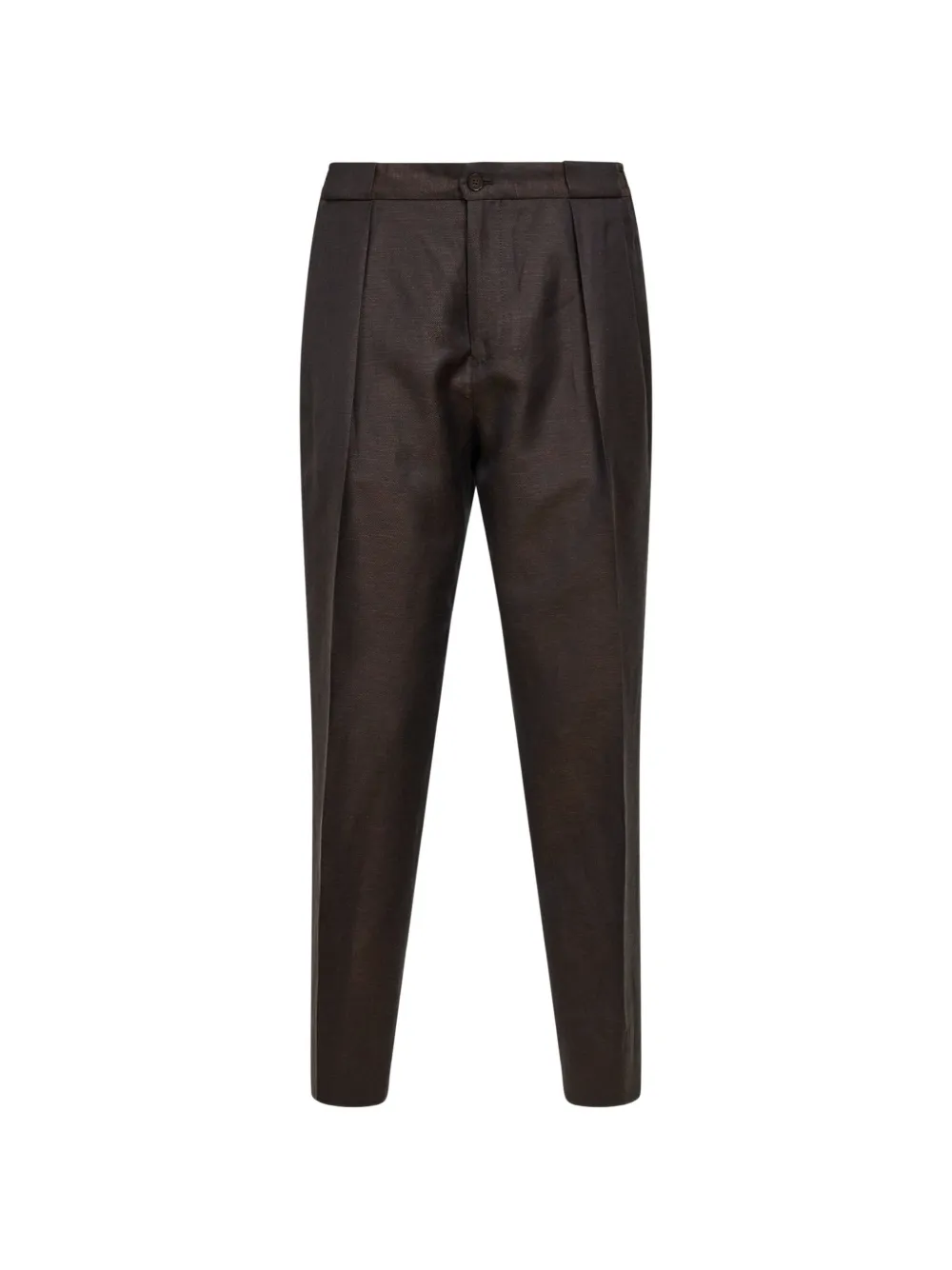 Briglia 1949 Portobello pleated trousers - Marrone