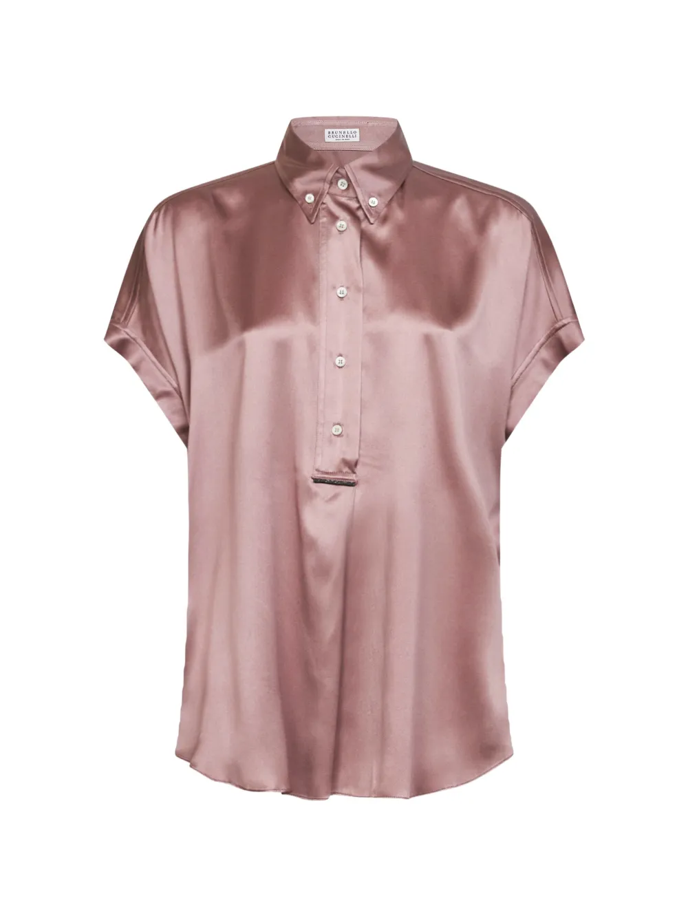 Brunello Cucinelli kimono-sleeve shirt - Rosa