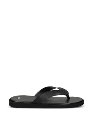 Prada ロゴ サンダル | ブラック | FARFETCH JP
