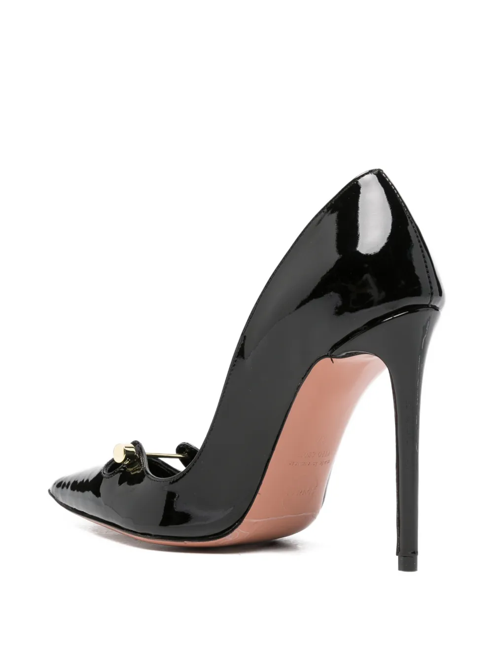 HARDOT Lakleren pumps Zwart