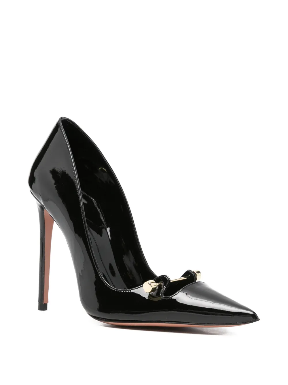 HARDOT Lakleren pumps Zwart