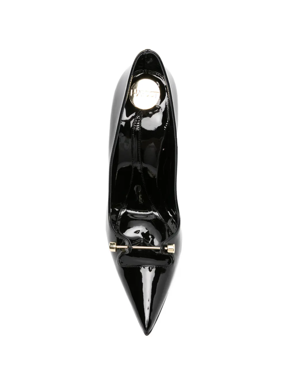 HARDOT Lakleren pumps Zwart