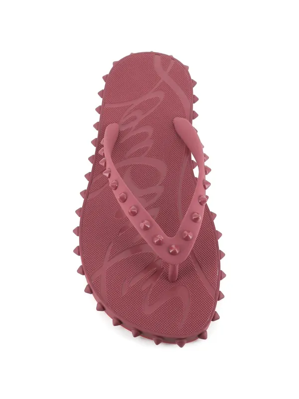Christian Louboutin Super Loubi spike-embellished flip-flops