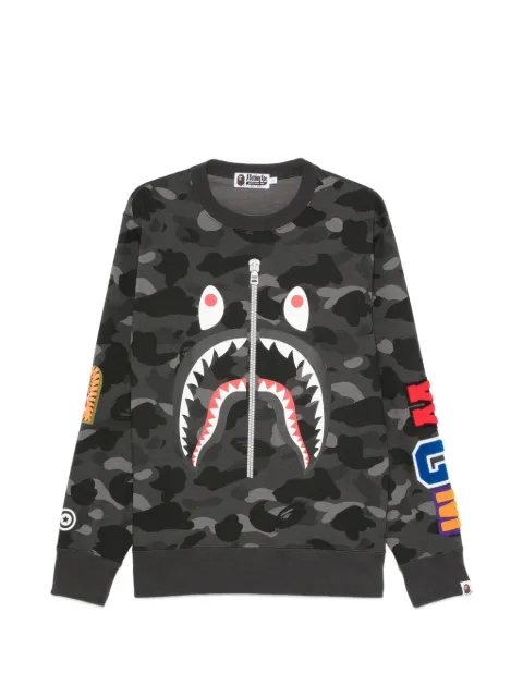 BAPE BLACK by *A BATHING APE®  camouflage-pattern sweatshirt