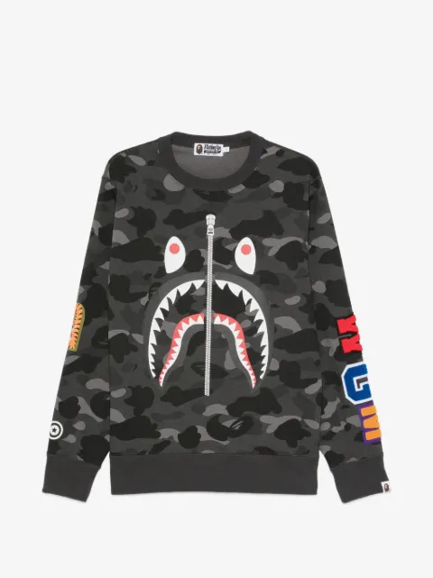 BAPE BLACK by *A BATHING APE® camouflage-pattern sweatshirt