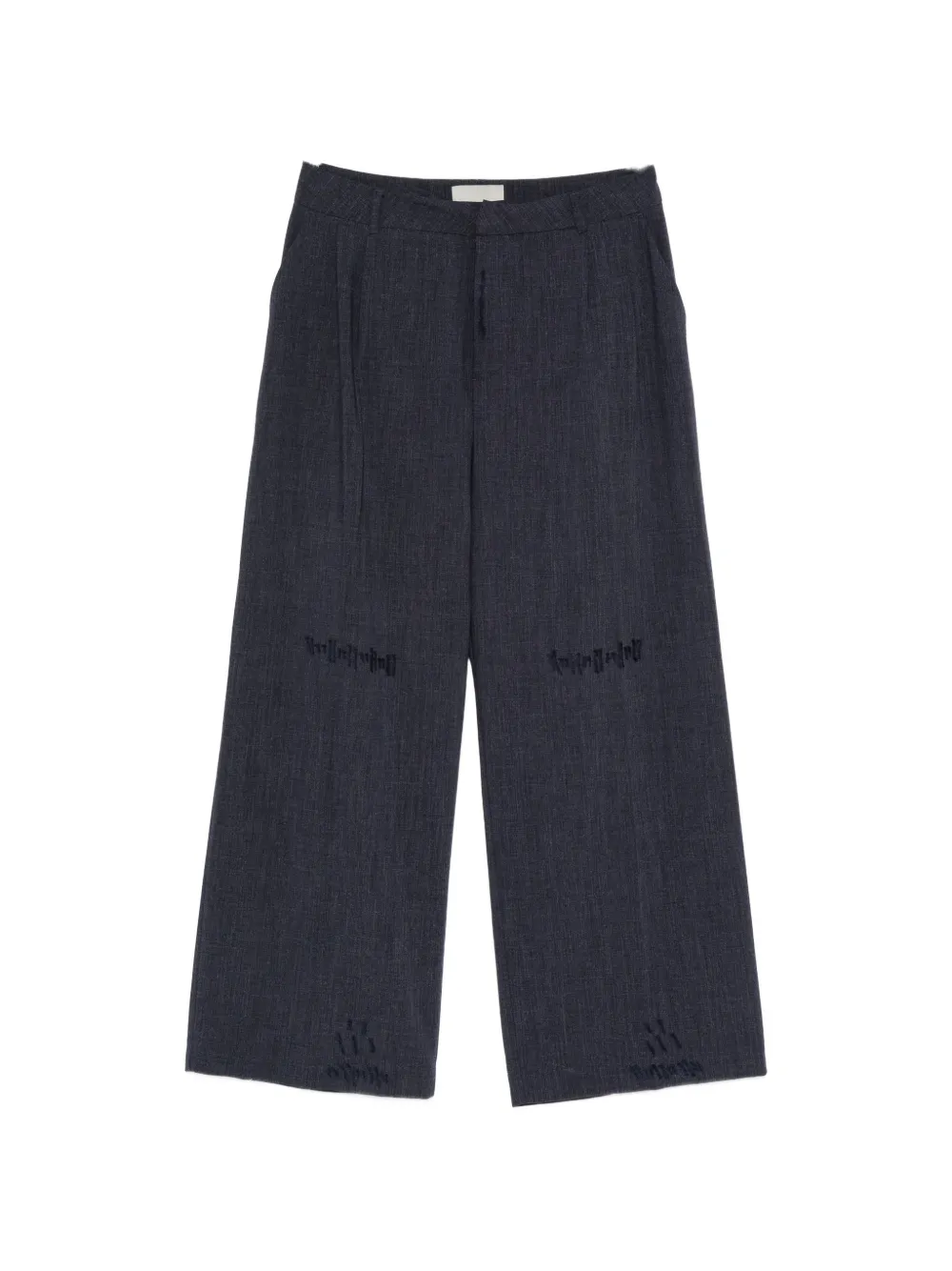 THESTROY belt-loops trousers - Blu