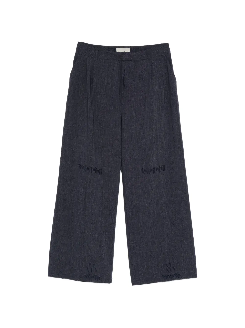 THESTROY belt-loops trousers - Blu