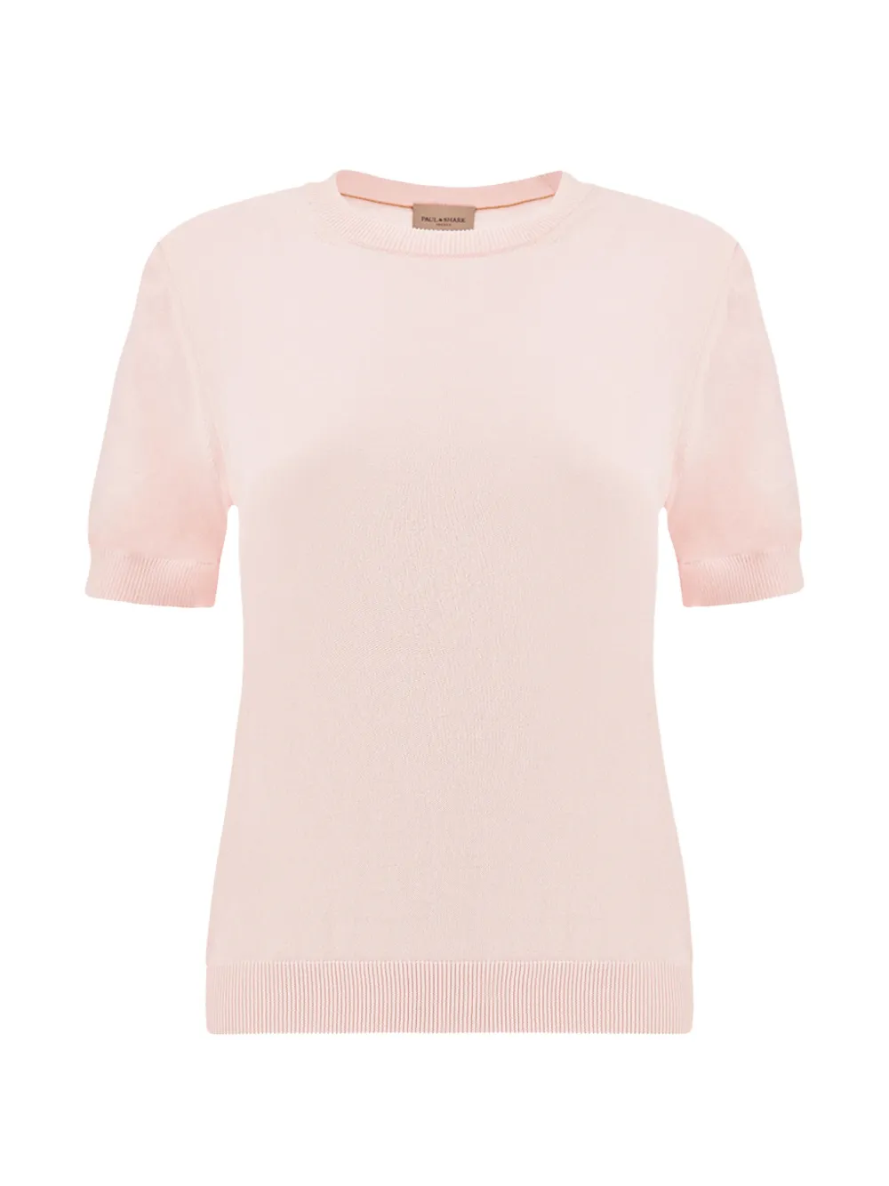 Paul & Shark short-sleeve cotton sweater - Rosa