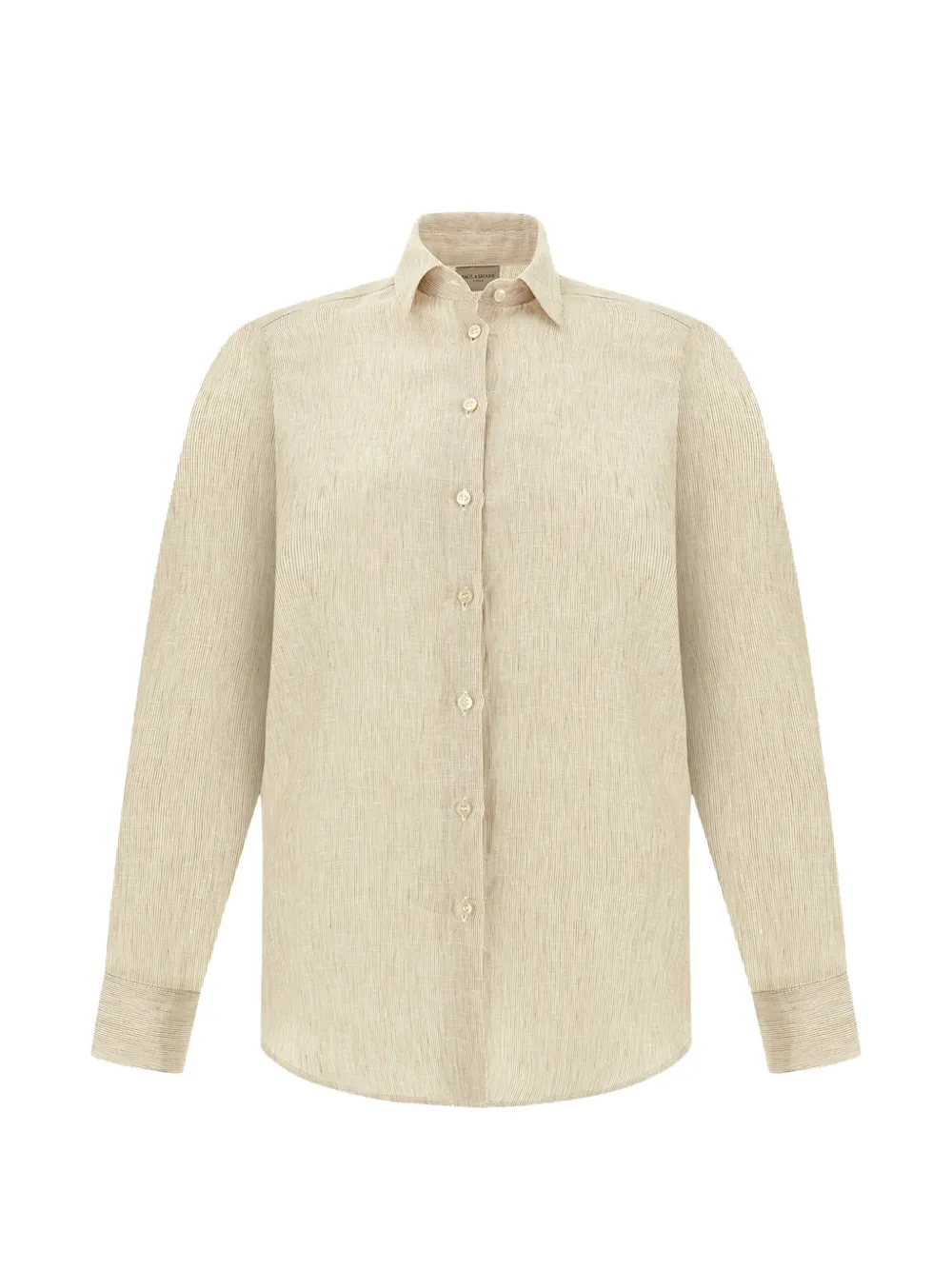 Paul & Shark Soffio linen shirt - Toni neutri