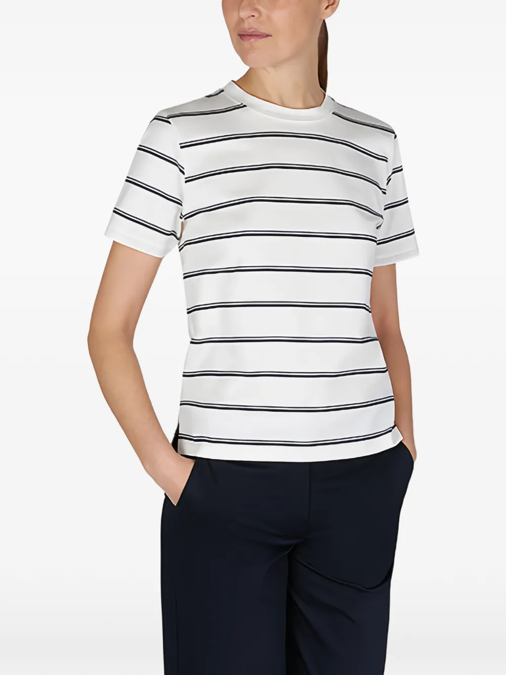 Paul & Shark Gestreept T-shirt Beige
